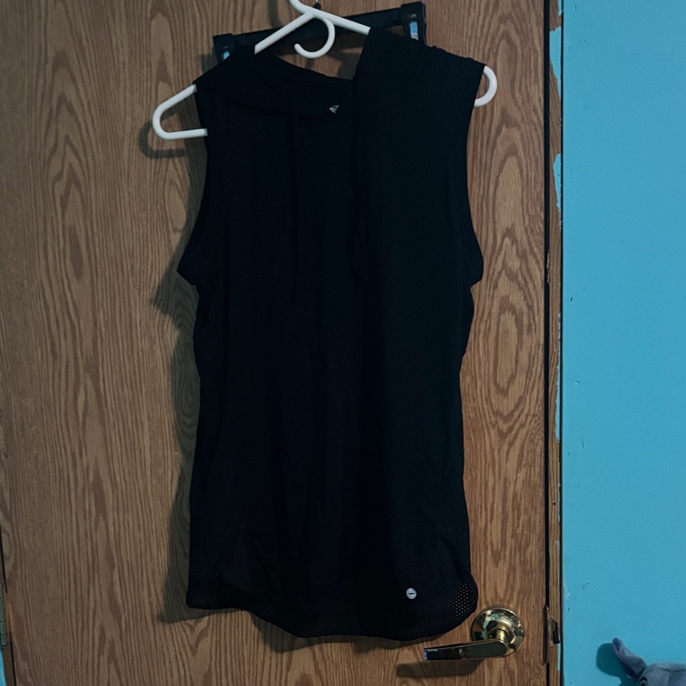 Avia Black Sleeveless Tank Top